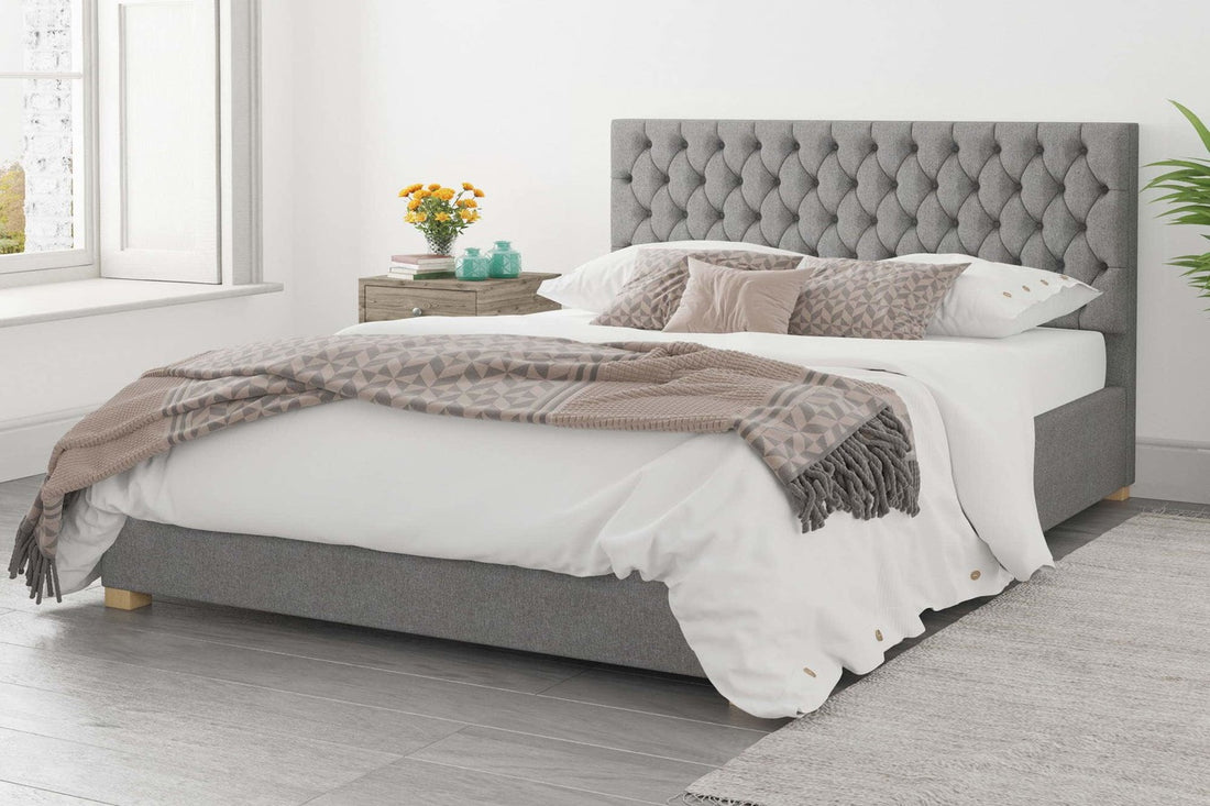 Fabric Single Ottoman Beds For An Interior Design Look