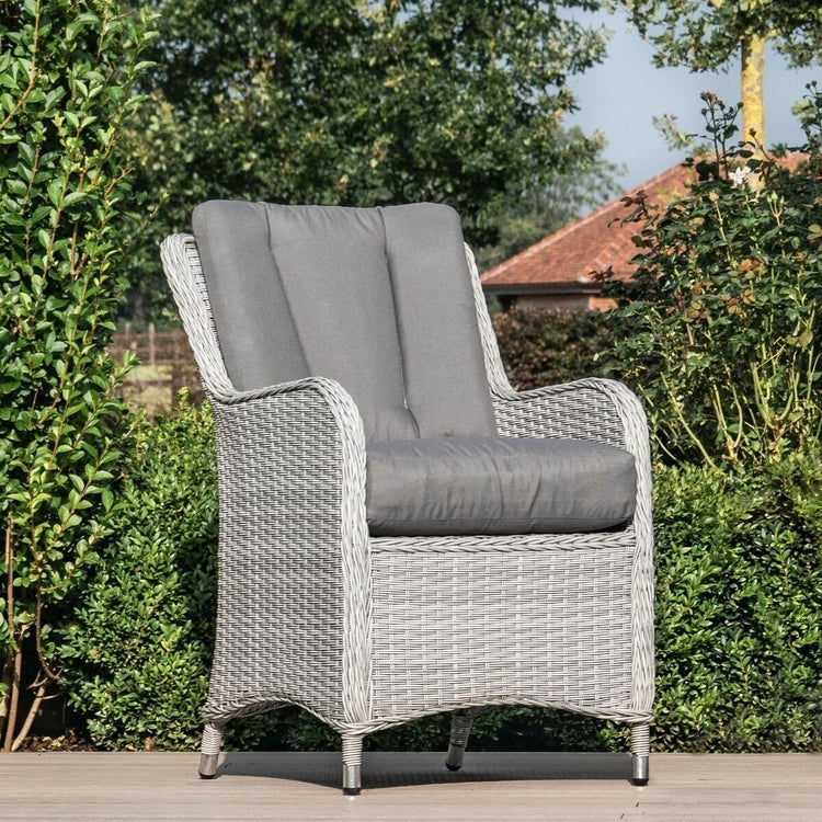 Maze Ascot 6 Seat Oval Dining Set Chair-Better Bed Company