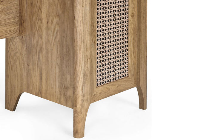 Julian Bowen Sydney Desk Legs Close Up-Better Bed Company