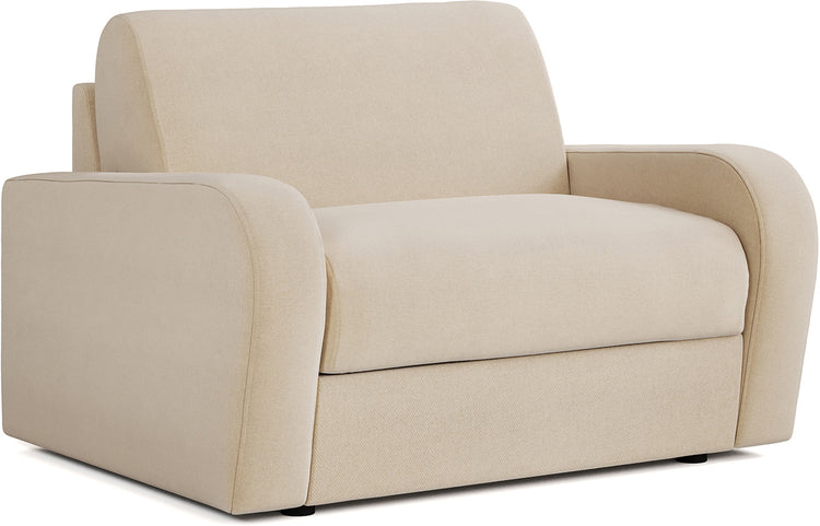 Jay-Be Deco Snuggler with Deep e-Sprung™ Mattress BrushedTwill-Linen-Better Bed Company