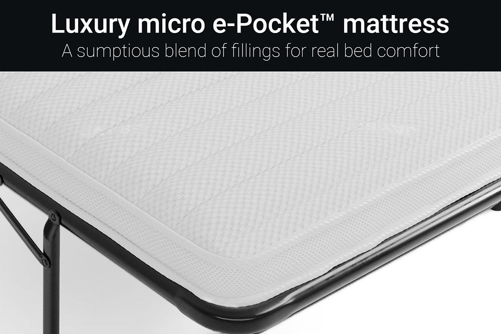 Jay-Be Heritage 2 Seater Sofa Bed with e-Pocket Mattress Corner Of Mattress And Base-Better Bed Company