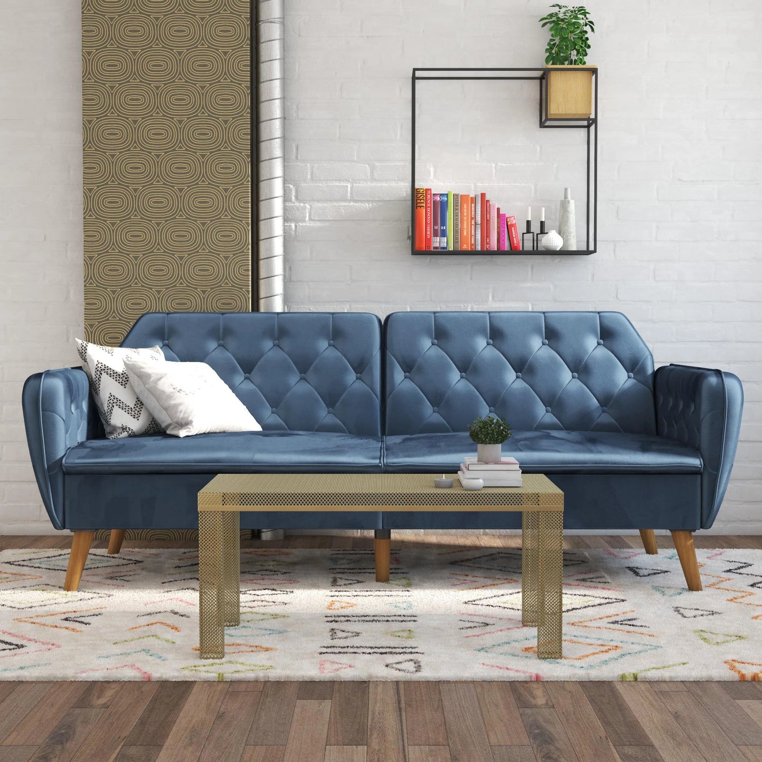 Novogratz Tallulah Memory Foam Futon-Better Bed Company