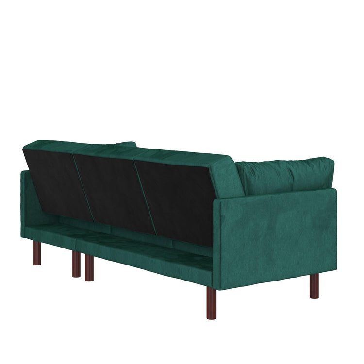 Dorel Home Clair Sprung Seat Sectional Sofa Bed From The Back-Better Bed Company
