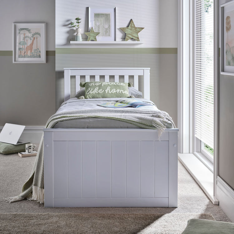 Bedmaster Nova Wooden 6 Drawer Storage Bed From Front-Better Bed Company