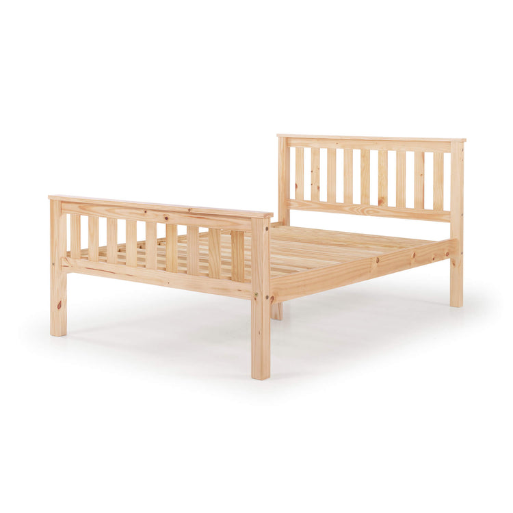 Heartlands Manila Pine Bed Frame-Brown Small Double HFE-Better Bed Comapny