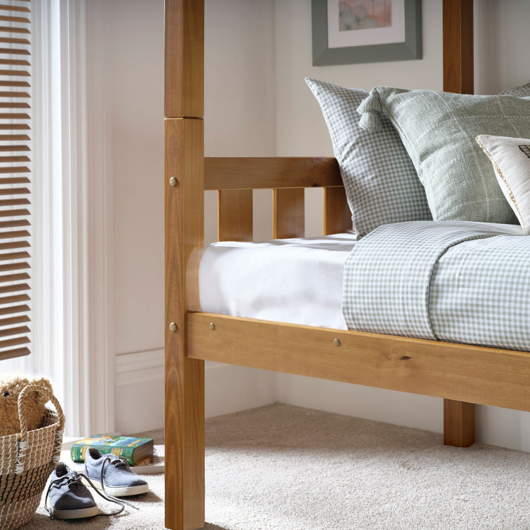 Bedmaster Icon Bunk Bed Pine Side Rail-Better Bed Company