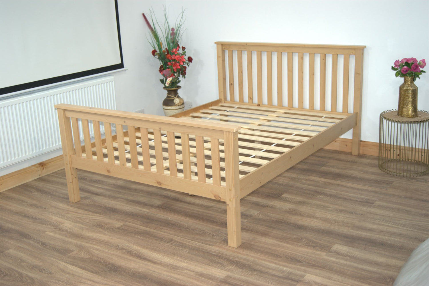 Better Kingswood Bed Frame Double With Slats On Show-Better Bed Company