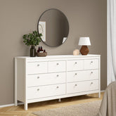 Furniture To Go Madrid Double Dresser 4+4 Drawers-Better Bed Company