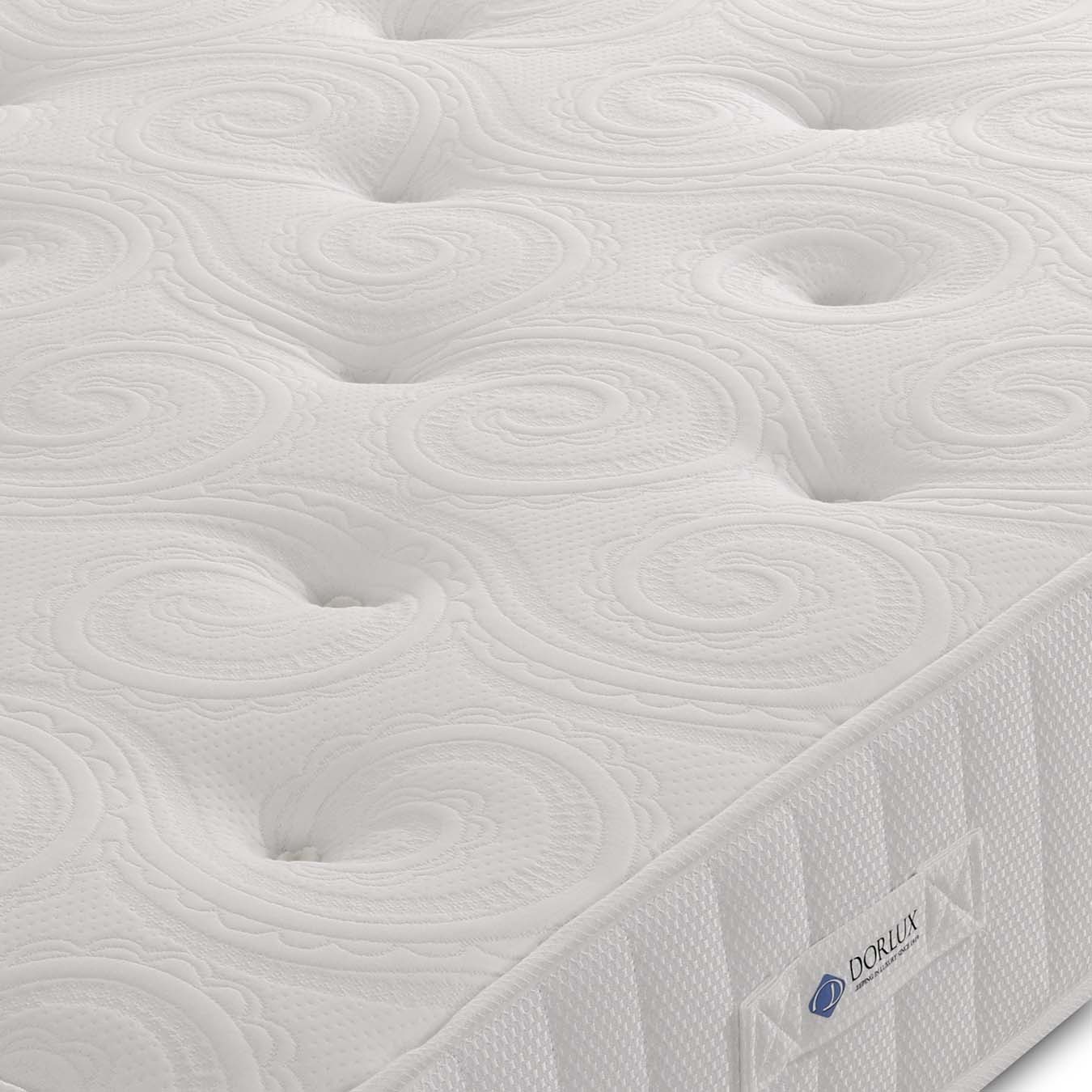 Dorlux Abbey 1000 Mattress Tufts And Cover Close Up-Better Bed Company
