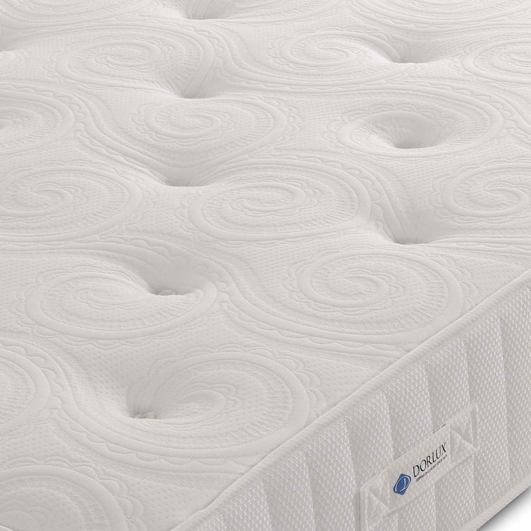Dorlux Abbey 1000 Mattress Tufts And Cover Close Up-Better Bed Company