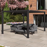 Maze Como Pergola Aluminium Rectangular 30x40 - Frame Only-Better Bed Company
