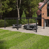 Maze Como Pergola Aluminium 78x40 Frame Only-Better Bed Company