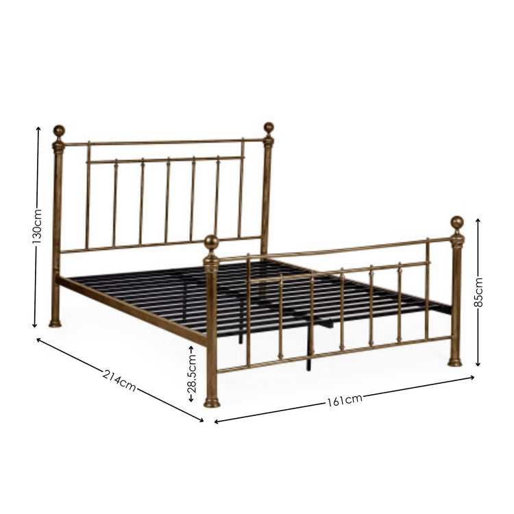 Julian Bowen Aurelia Metal Bed-Better Bed Company