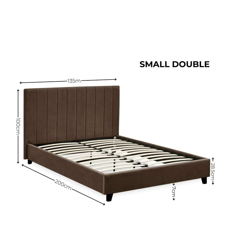 Julian Bowen Aylen Bed Small Double Dimensions-Better Bed Company
