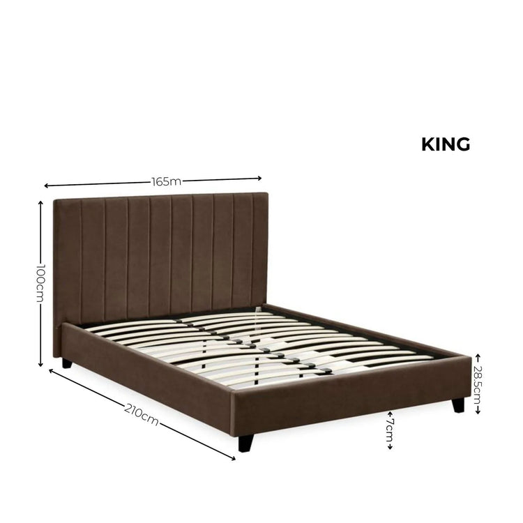 Julian Bowen Aylen Bed King Size Dimensions-Better Bed Company