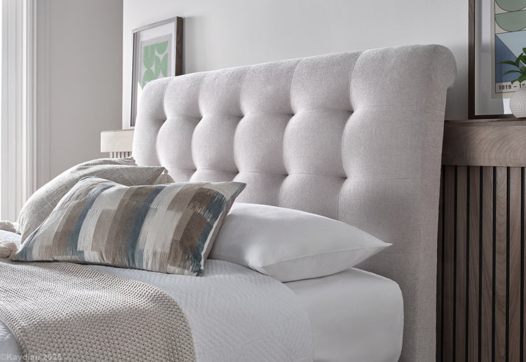 Kaydian Ashbrooke Masket Clay Ottoman Bed-Headend-Better Bed Company