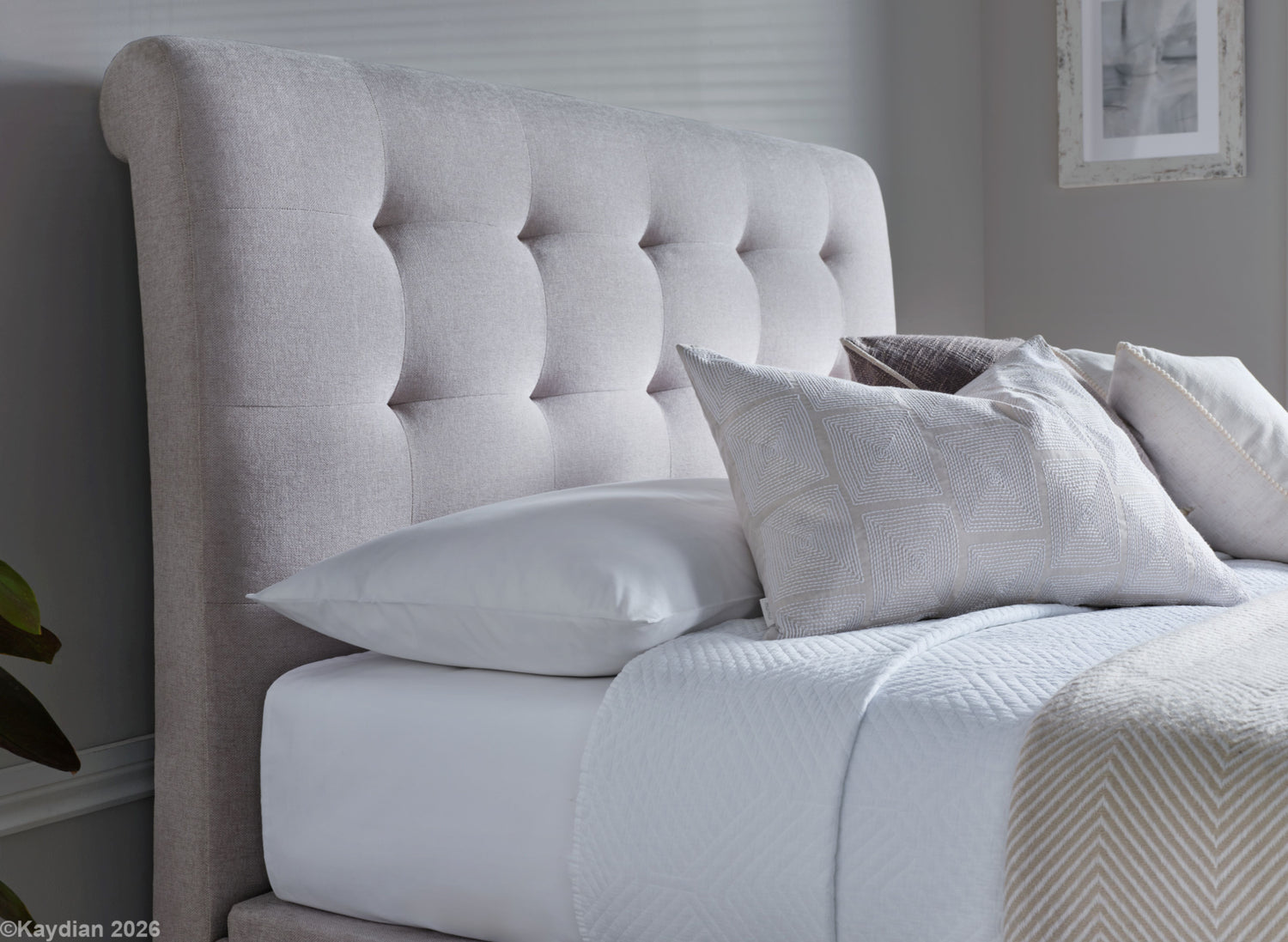 Kaydian Ashgrove Maskat Clay Ottoman Bed-Better Bed Company