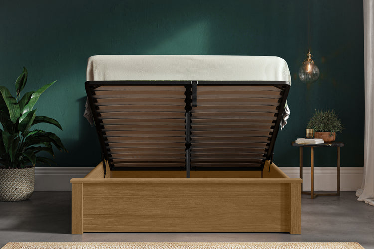 Emporia Beds Bradgate Solid Pine Wood Ottoman Bed-Better Bed Company