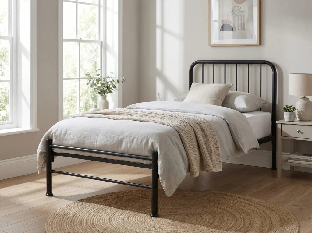 Wholesale Beds Buster Metal Bed Black-Better Bed Company