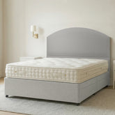 Dembie Silver Contract Divan Bed-Better Bed Company 