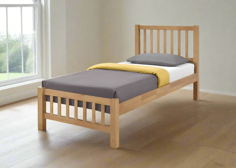 Benjamin Wooden Bed Frame-White-Better Bed Company