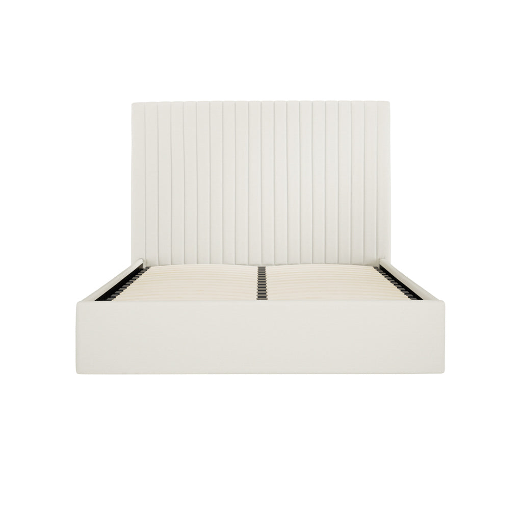 LPD Berlin Tall Bed Frame Milk-Better Bed Company
