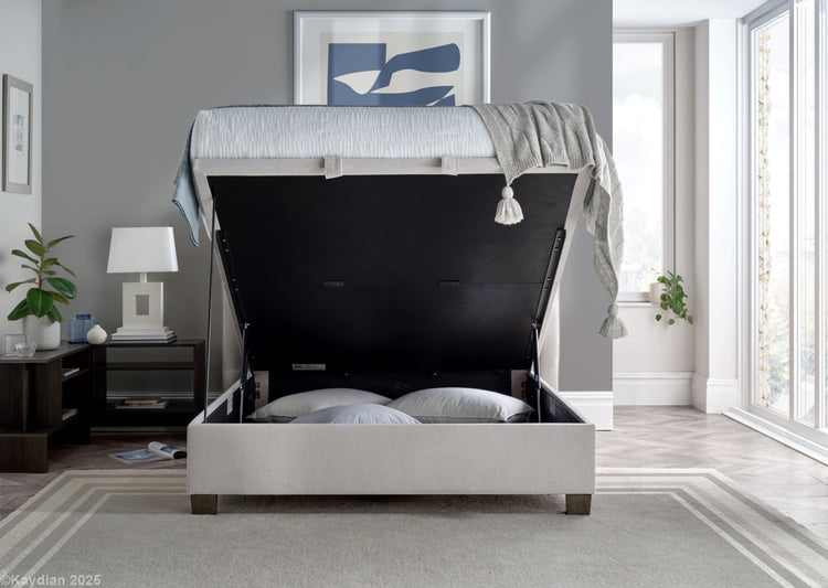Kaydian Brunstock Maskat Clay Ottoman Bed-Better Bed Company