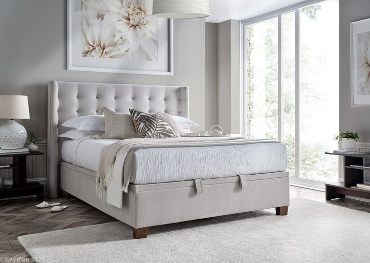 Kaydian Brunstock Maskat Clay Ottoman Bed-Better Bed Company