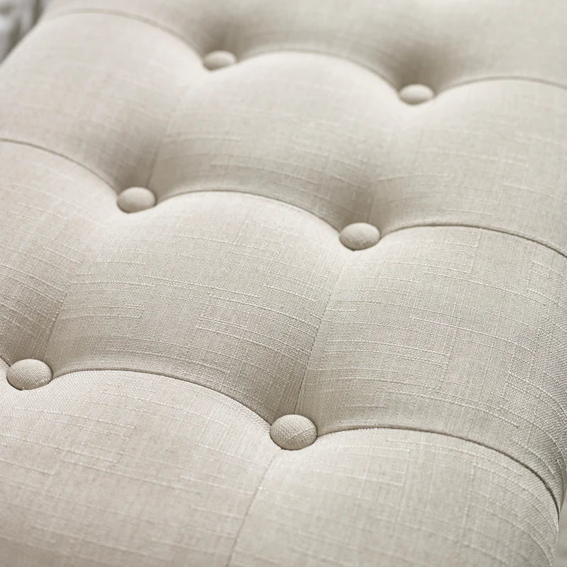 Julian Bowen Camille Bench Fabric Close Up-Better Bed Company