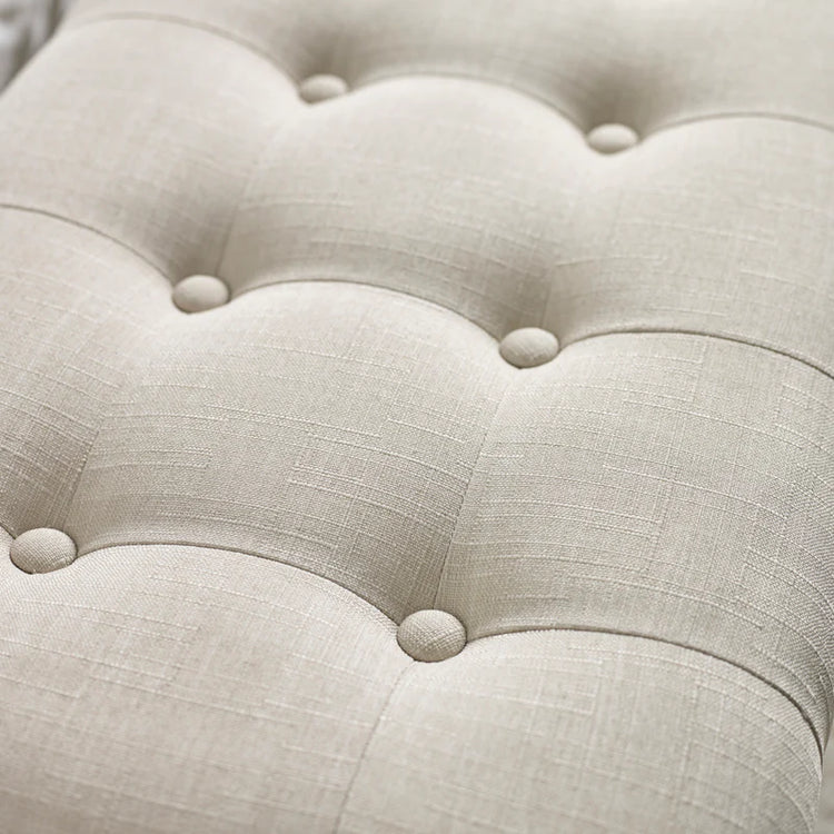 Julian Bowen Camille Bench Fabric Close Up-Better Bed Company
