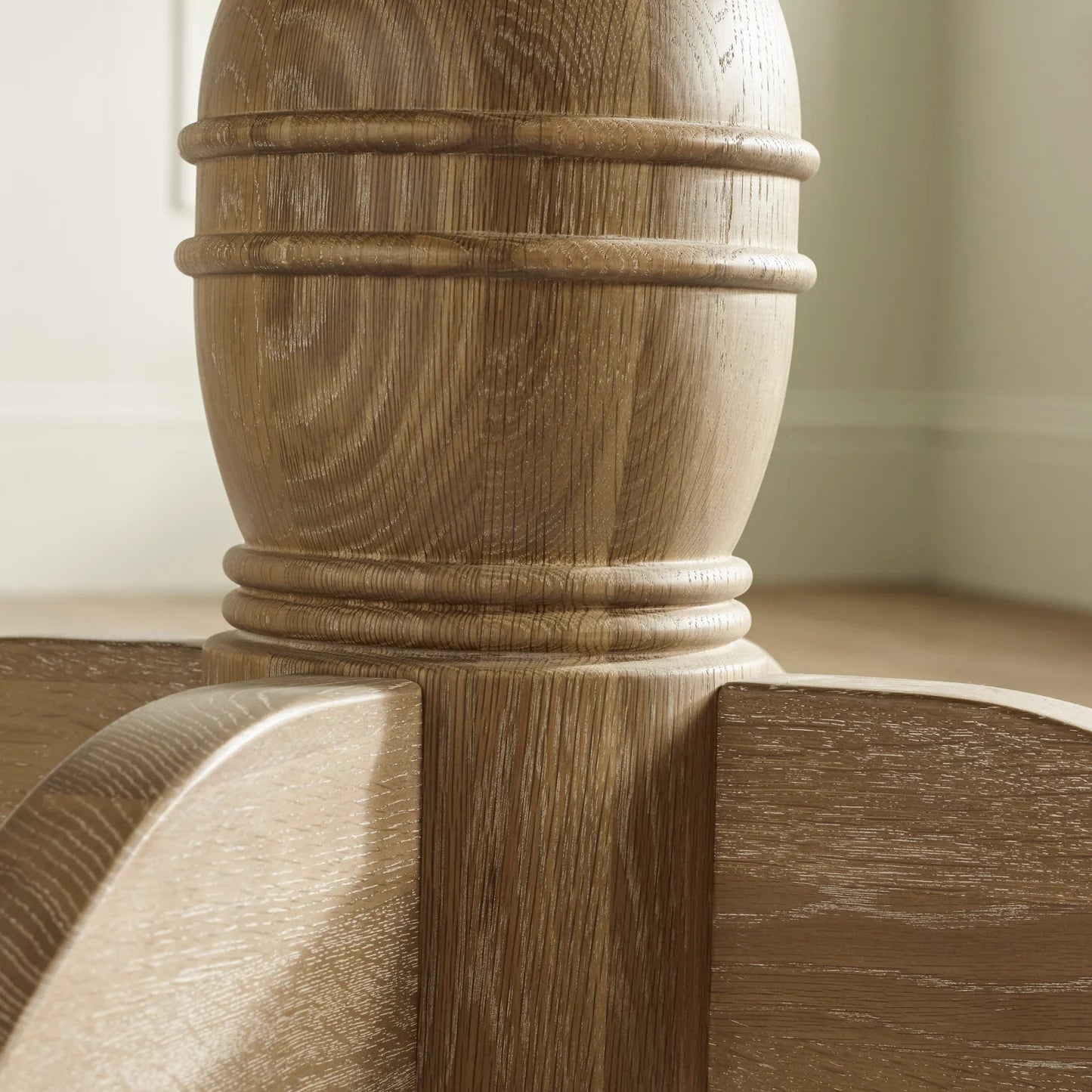 Julian Bowen Camille Round Extending Table Detail Close Up-Better Bed Company