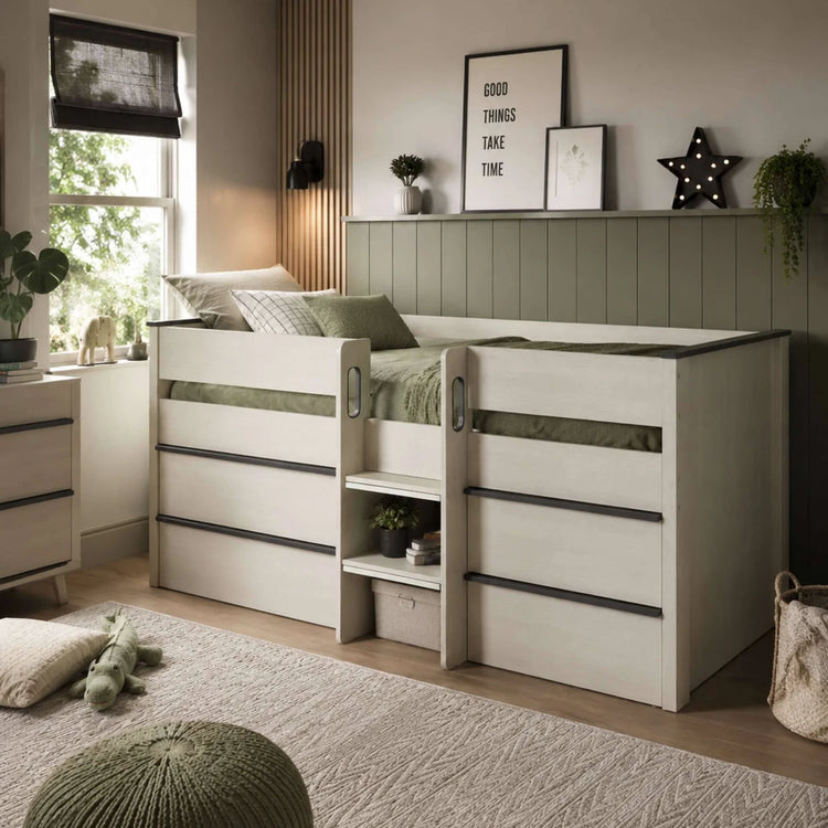 Julian Bowen Celeste Midsleeper with Drawers-Better Bed Company