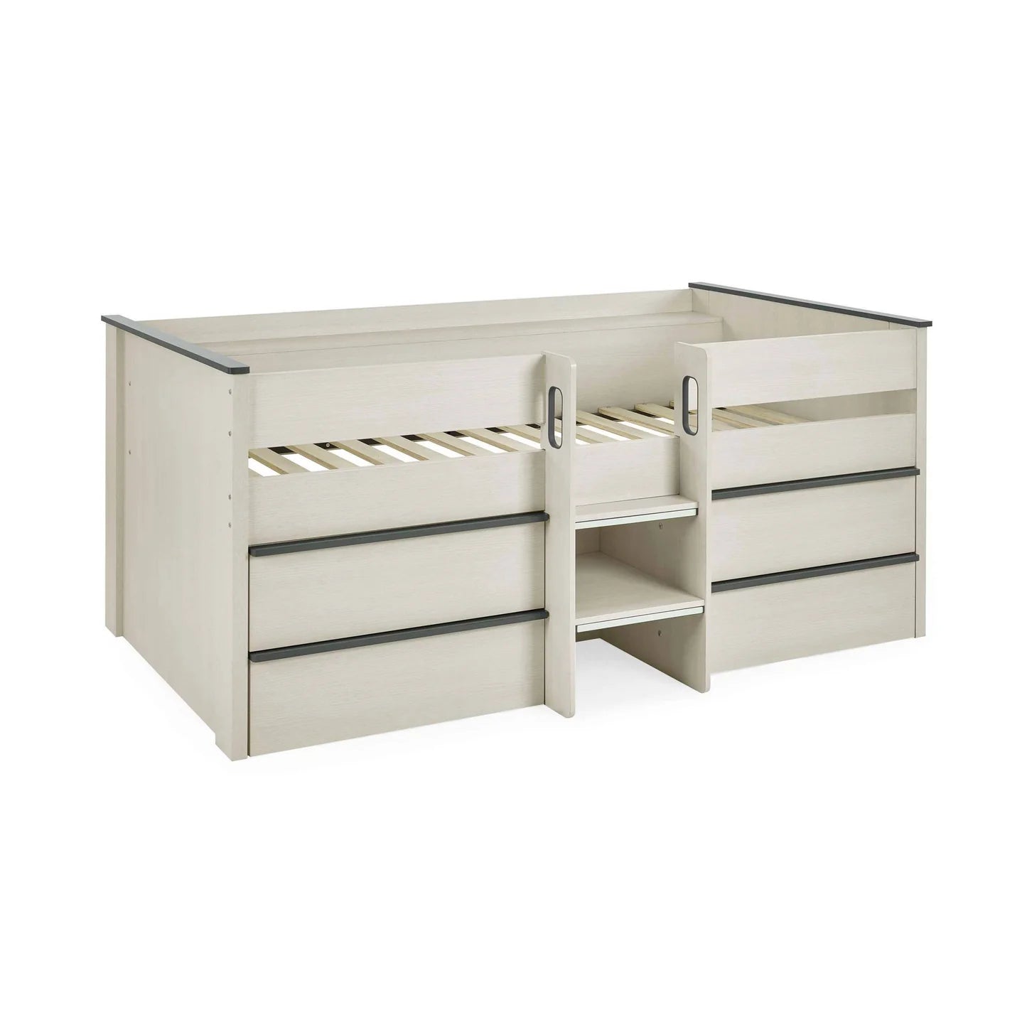 Julian Bowen Celeste Midsleeper with Drawers From Side Other-Better Bed Company