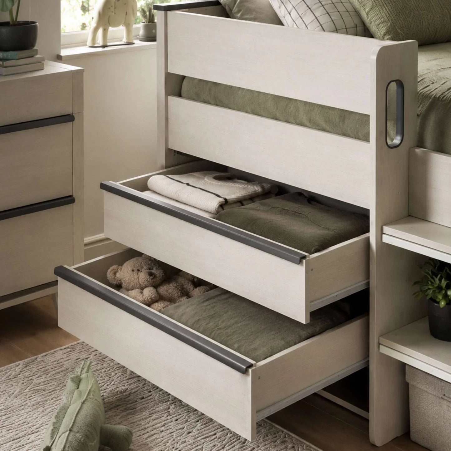 Julian Bowen Celeste Midsleeper with Drawers Inside Drawers-Better Bed Company