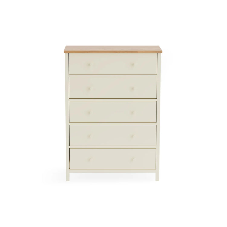 Julian Bowen Coxmoor 5 Drawer Wide Chest-Better Bed Company
