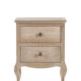 Julian Bowen Camille 2 Drawer Bedside Table-Better Bed Company