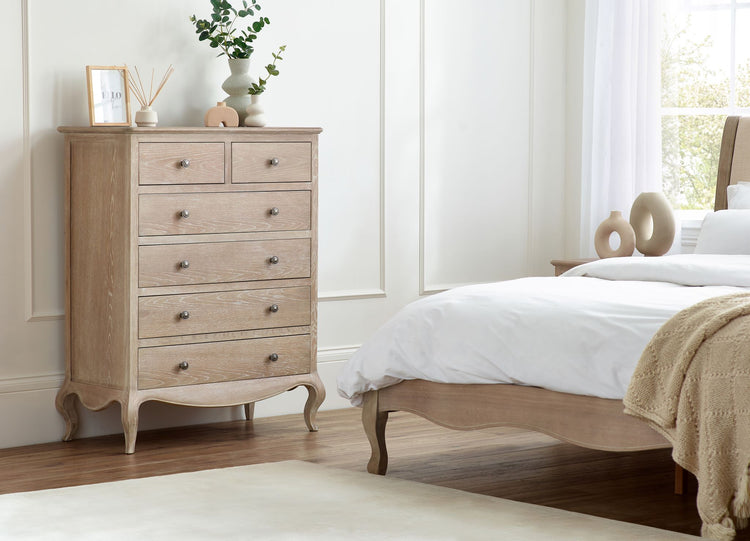 Julian Bowen Camille Camille 4 + 2 Chest Of Drawers-Better Bed Company