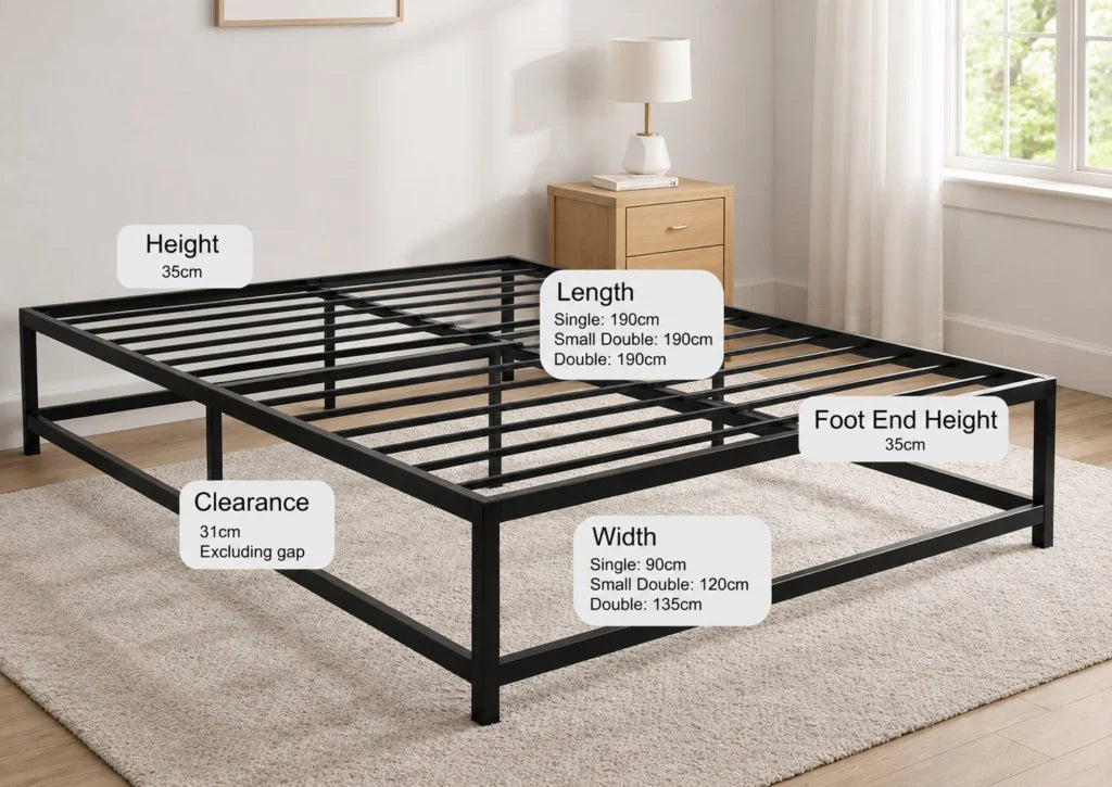 Wholesale Beds Dublin Metal Bed Frame Dimensions-Better Bed Company