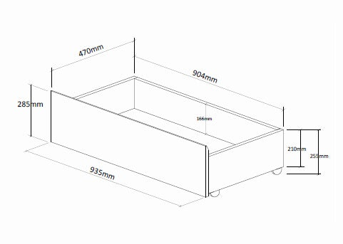 Lolly Wooden Triple Bunk Bed-Better Bed Company