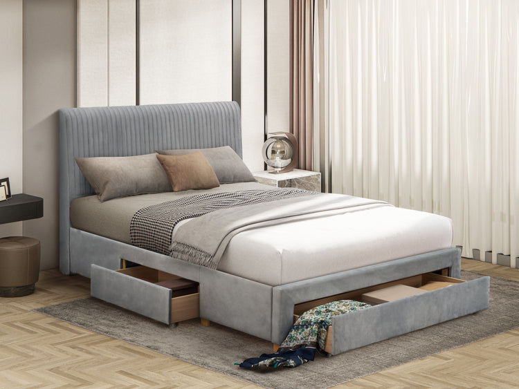 Flintshire Drury bed frame with drawers-Better Bed Company