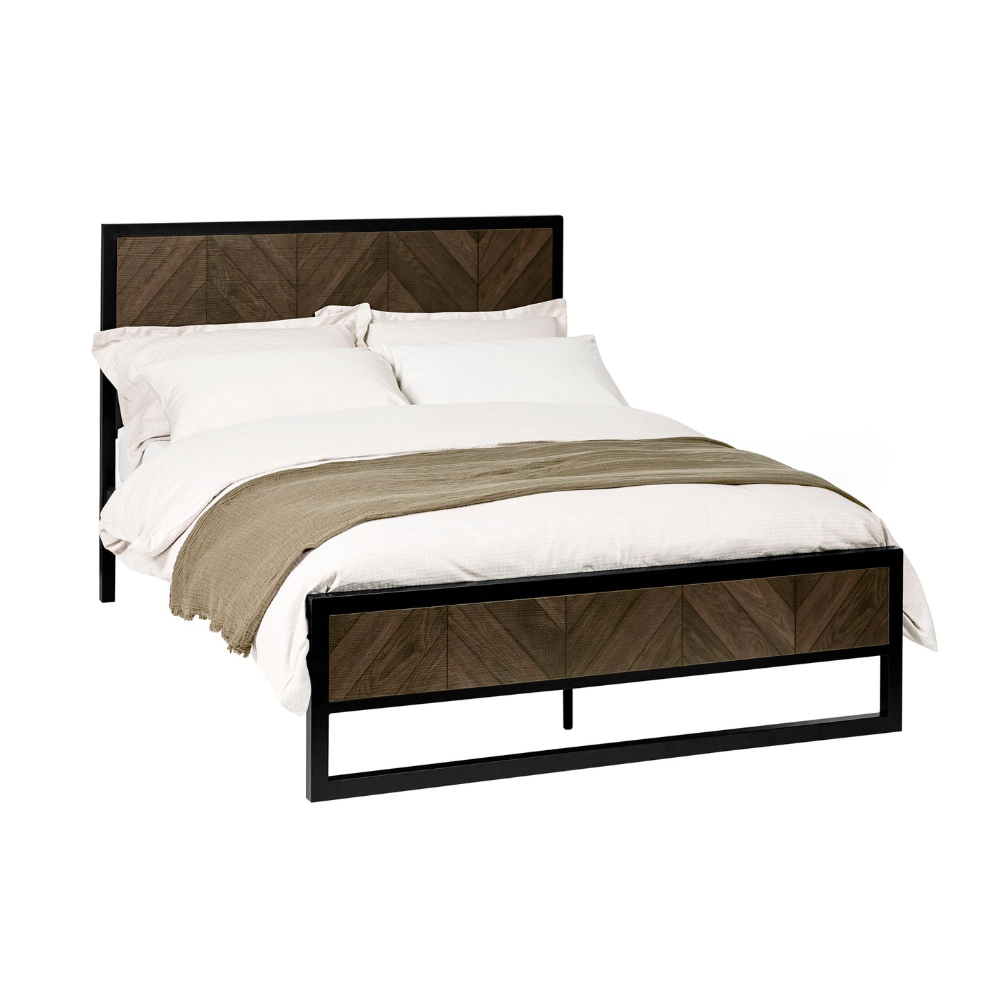Julian Bowen Harrison Herringbone Bed-Better Bed Company