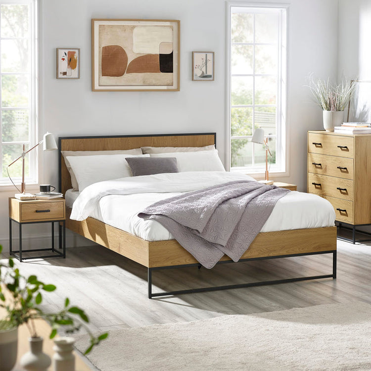 Julian Bowen Harlow 4 Drawer Chest-Better Bed Compnay