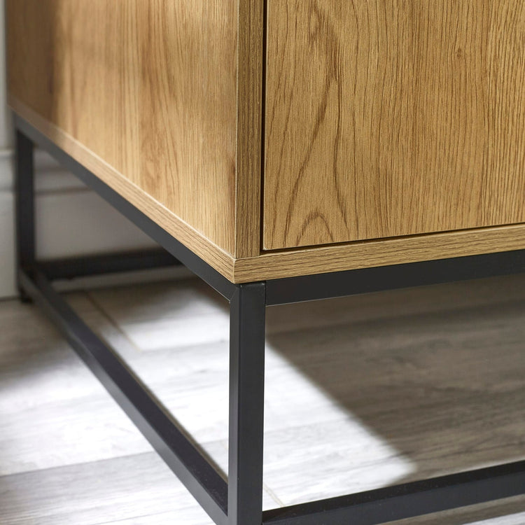 Julian Bowen Harlow 2 Door Wardrobe-Better Bed Company