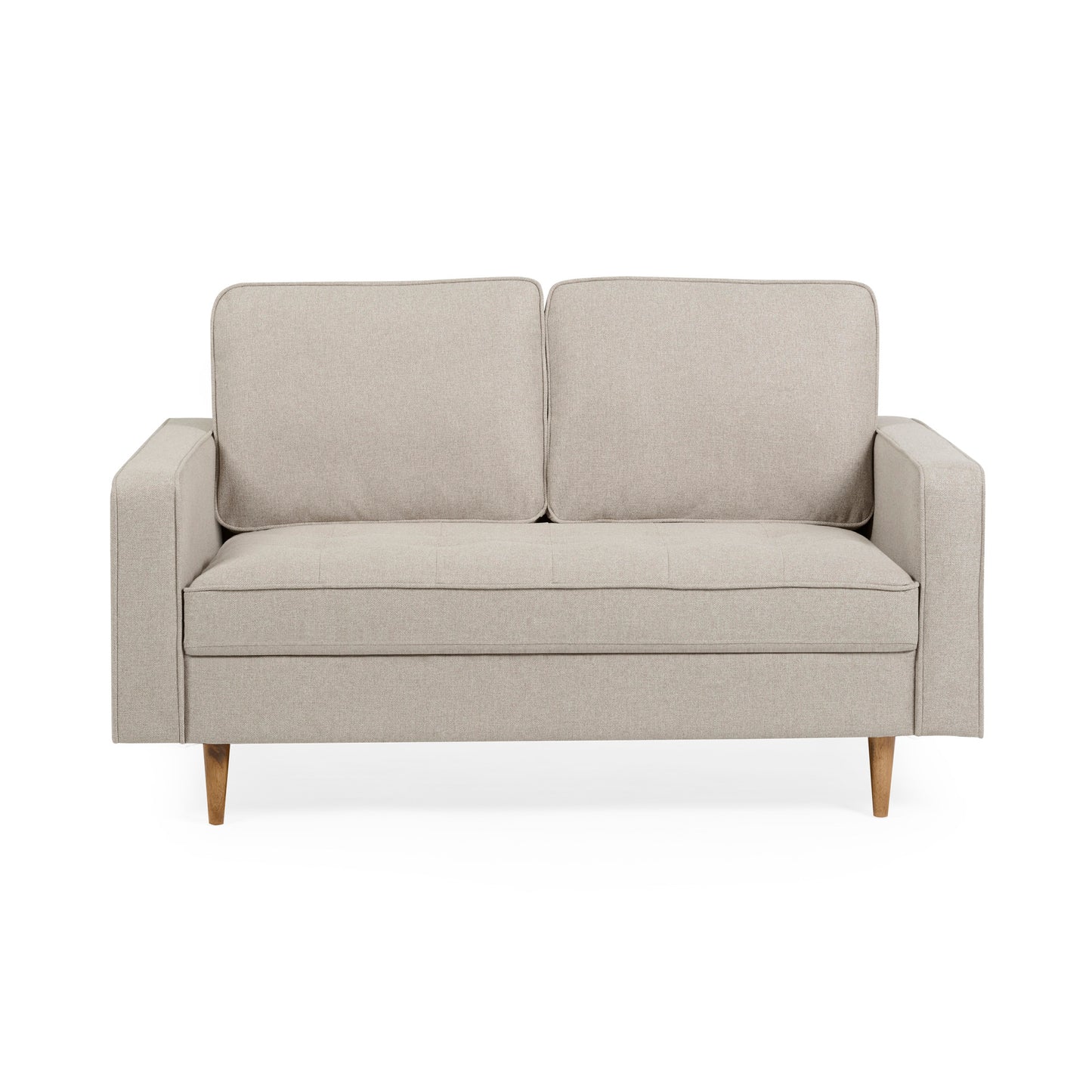 Julian Bowen Henrietta 2 Seater Sofa-Beige-Better Bed Company