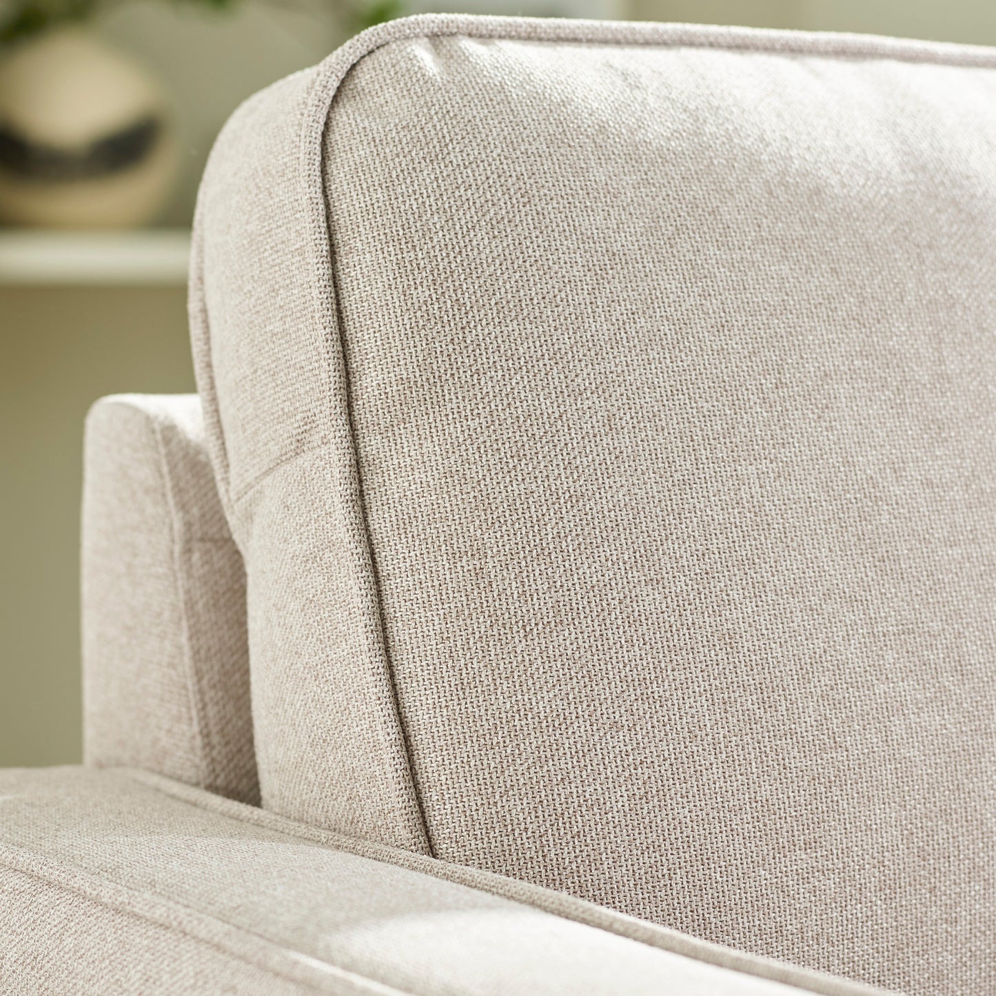 Julian Bowen Henrietta 2 Seater Sofa-Beige-Better Bed Company