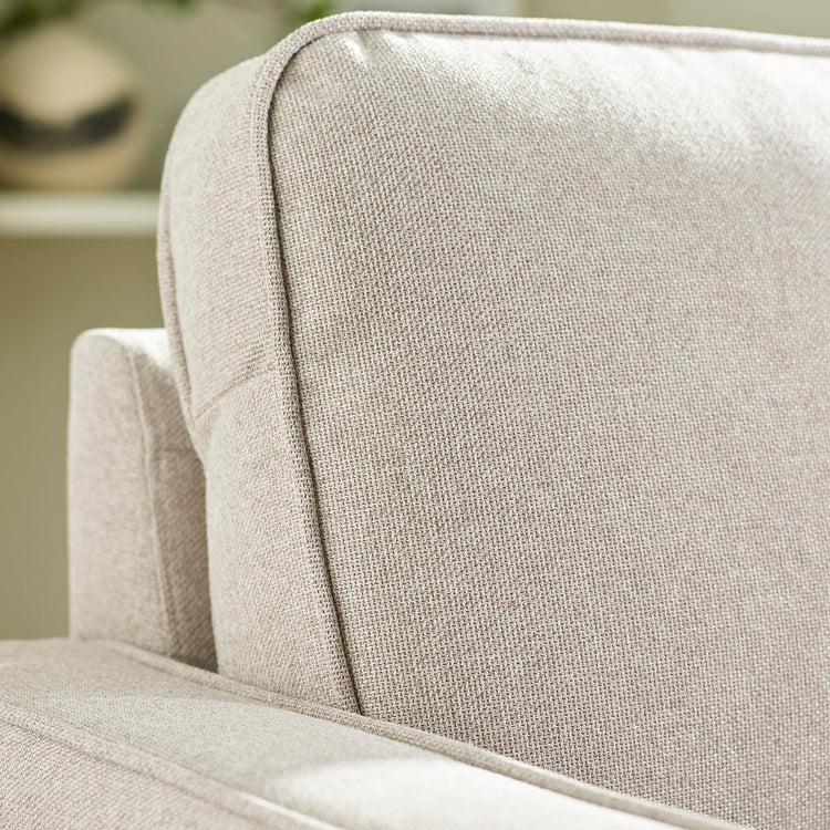 Julian Bowen Henrietta 3 Seater Sofa-Beige-Better Bed Company