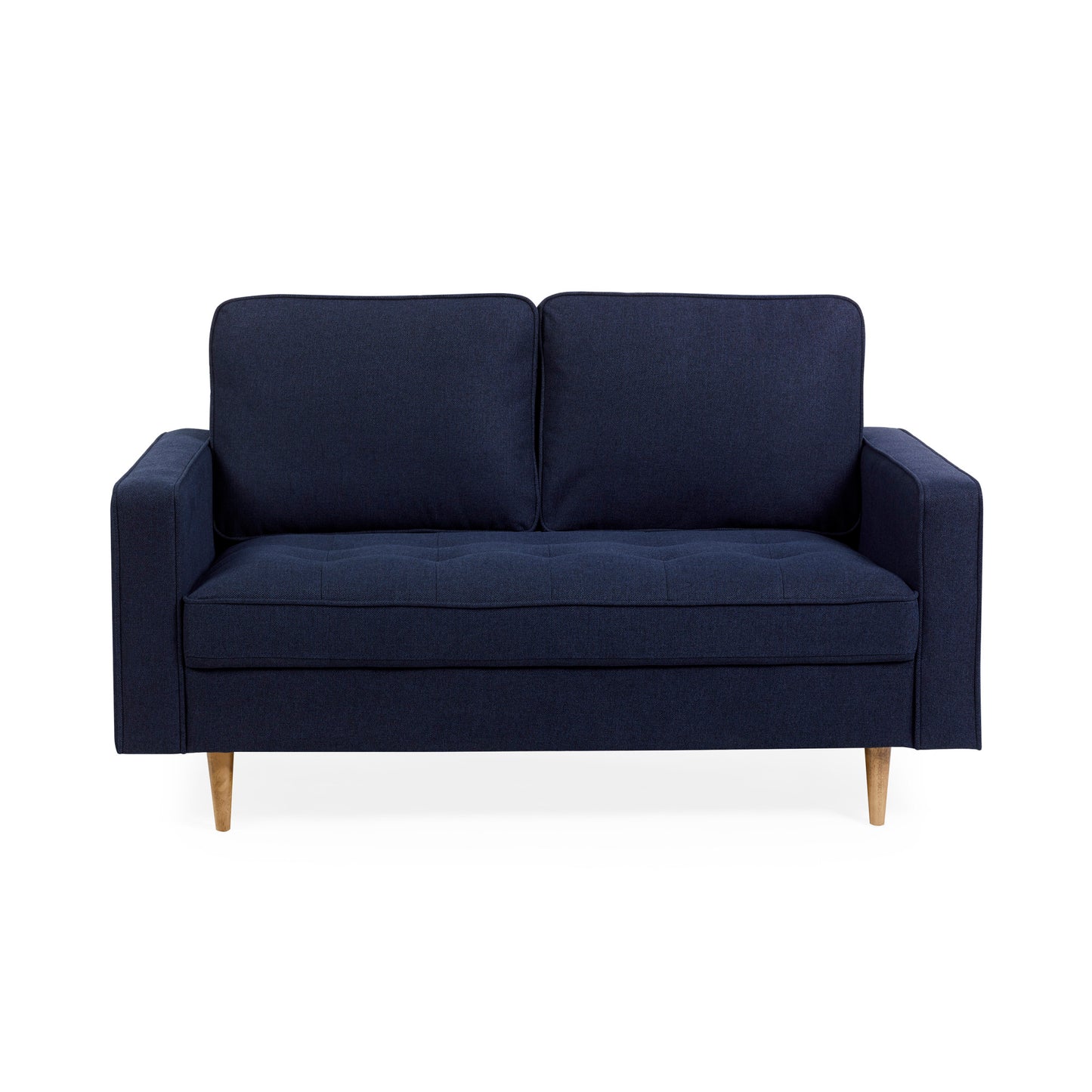 Julian Bowen Henrietta 2 Seater Sofa-Blue-Better Bed Company