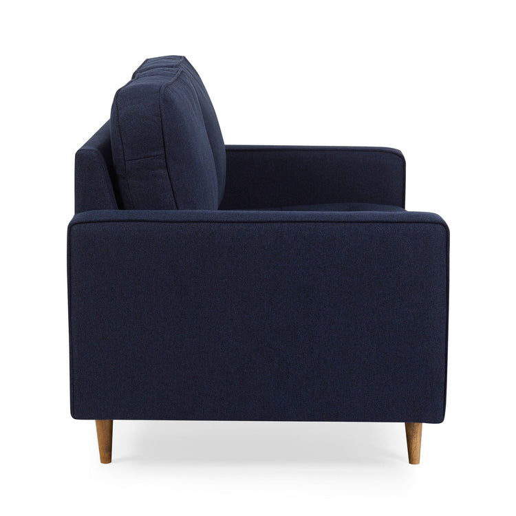 Julian Bowen Henrietta 2 Seater Sofa-Blue-Better Bed Company