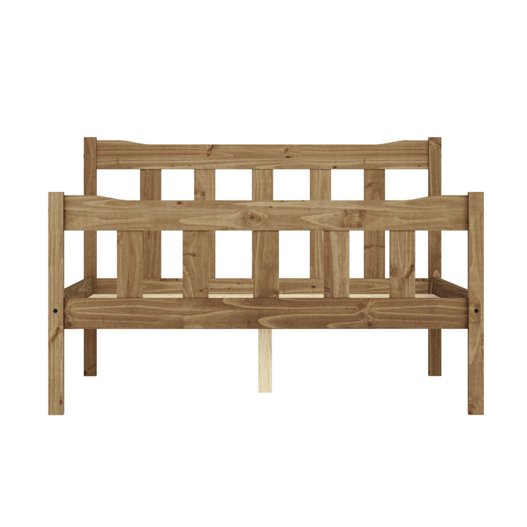 LPD Furniture Havana Pine Bed Leg On Show-Better Bed Company