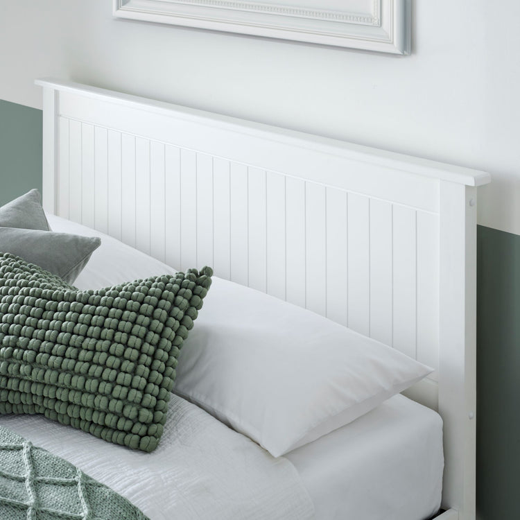 Bedmaster Dawson Ottoman Bed Headboard Close Up-Better Bed Company